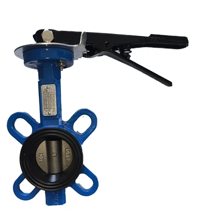 Ductile Hlau Npauj Npaim Valve Wafer Hom